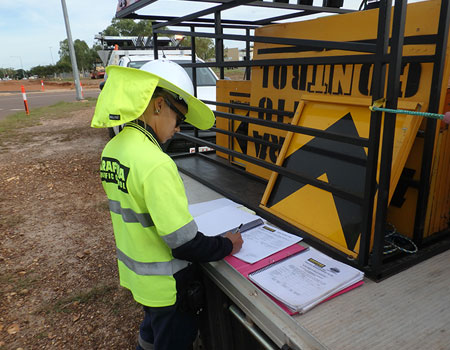 safest traffic management in the northern territory